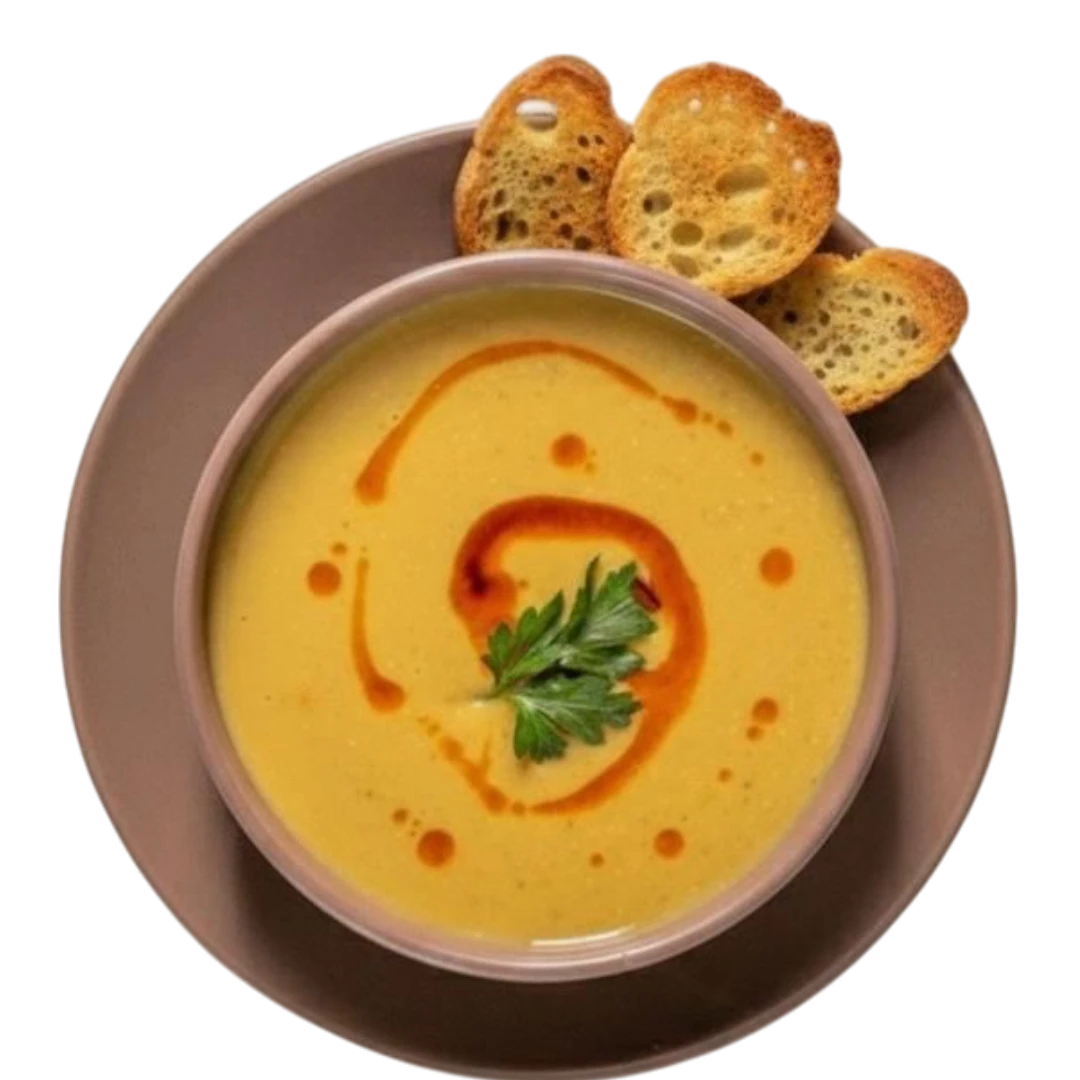 kebab plate (10) Vegānu Anatolijas lēcu zupa - Görsel 1